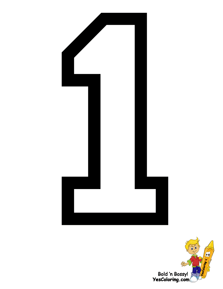 Number one â the
