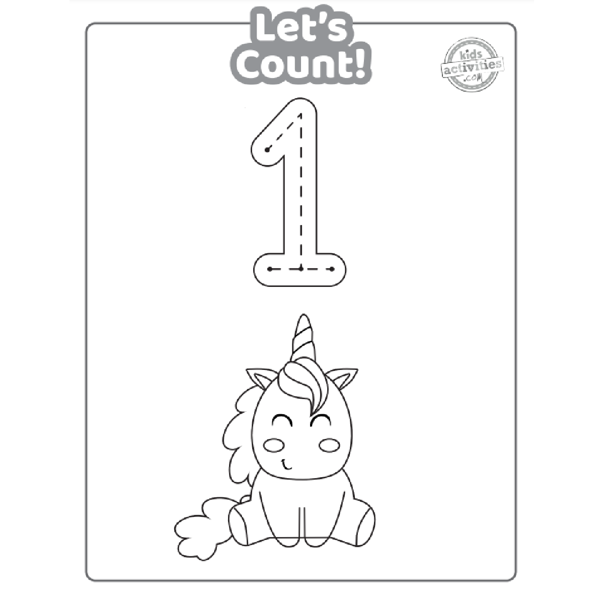 Free printable counting activity worksheets for preschoolers kids activities blog
