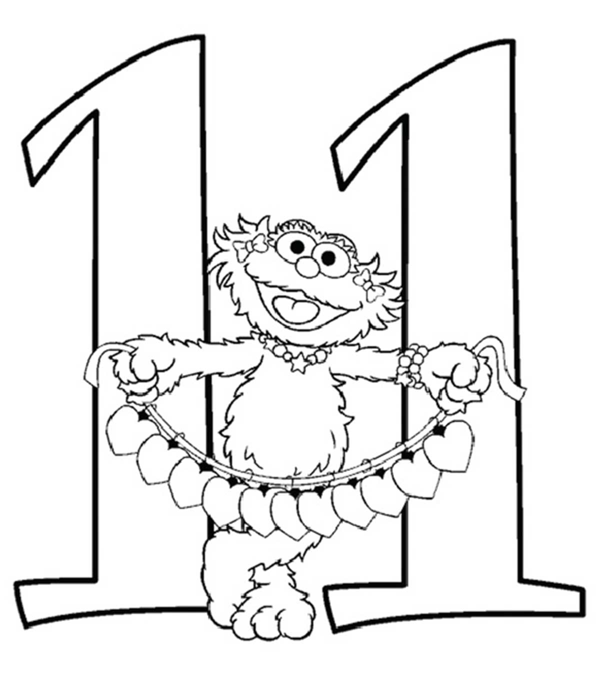 Top free printable number coloring pages online
