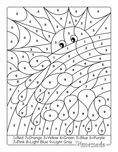 Rainbow coloring pages free printable pdfs