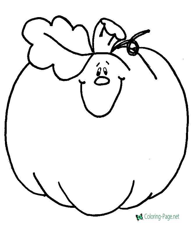 Pumpkin coloring pages