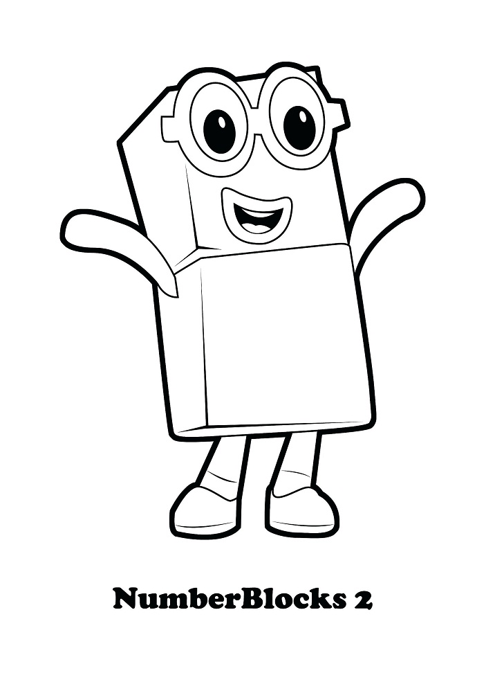 Numberblocks malvorlagen