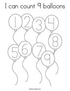 Number coloring pages
