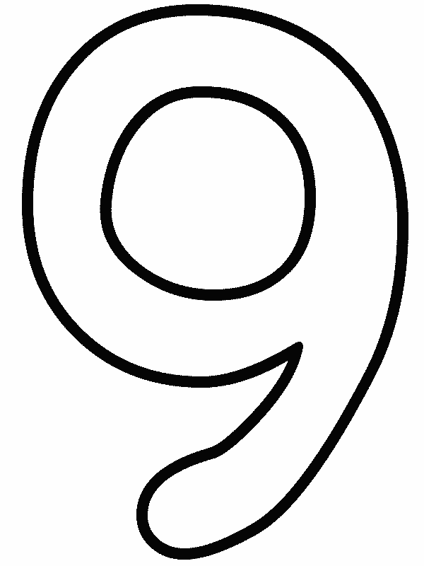 Best numbers coloring pages for kids