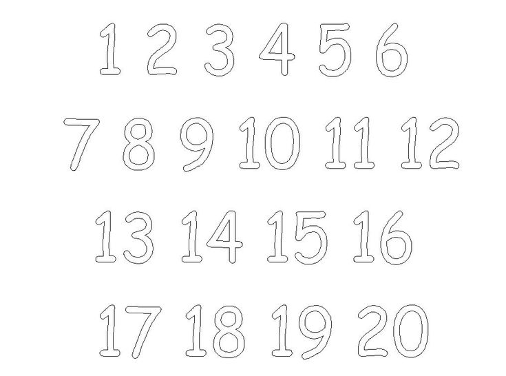 Free printable number coloring pages for kids boyama sayfalarä harfleri ãäreniyorum okul ãncesi