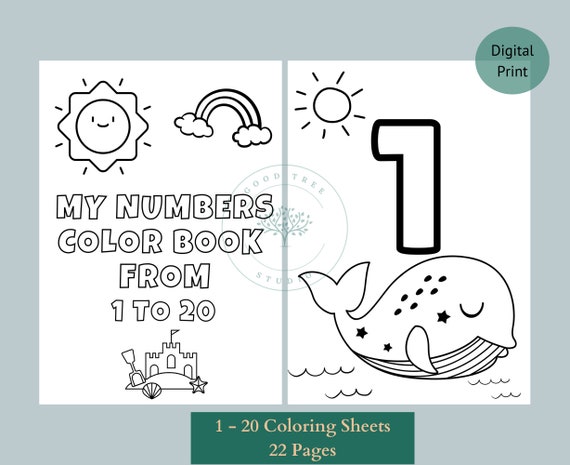 Printable numbers coloring pages coloring page preschool activities kindy worksheets homeschool printable preschool sheets download now