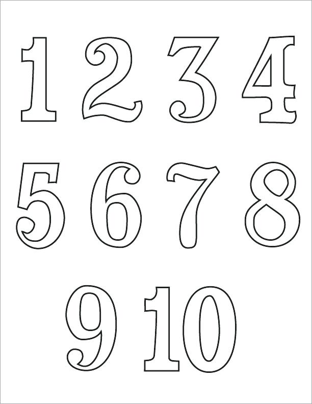 Coloring pages unique coloring pages numbers