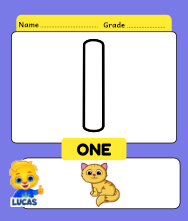 Printable coloring numbers