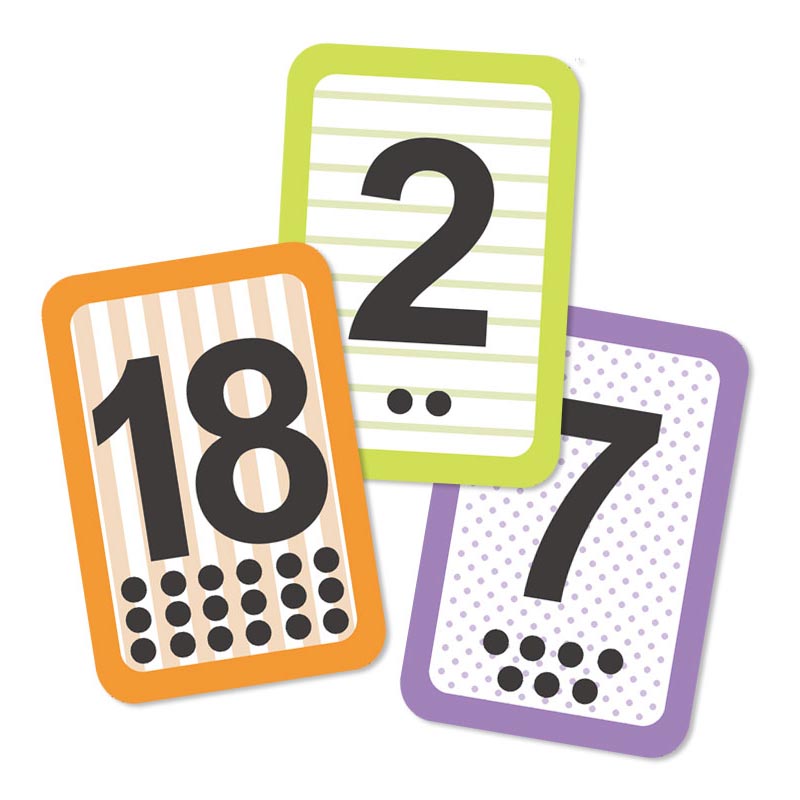 Free printable number flash cards creative center