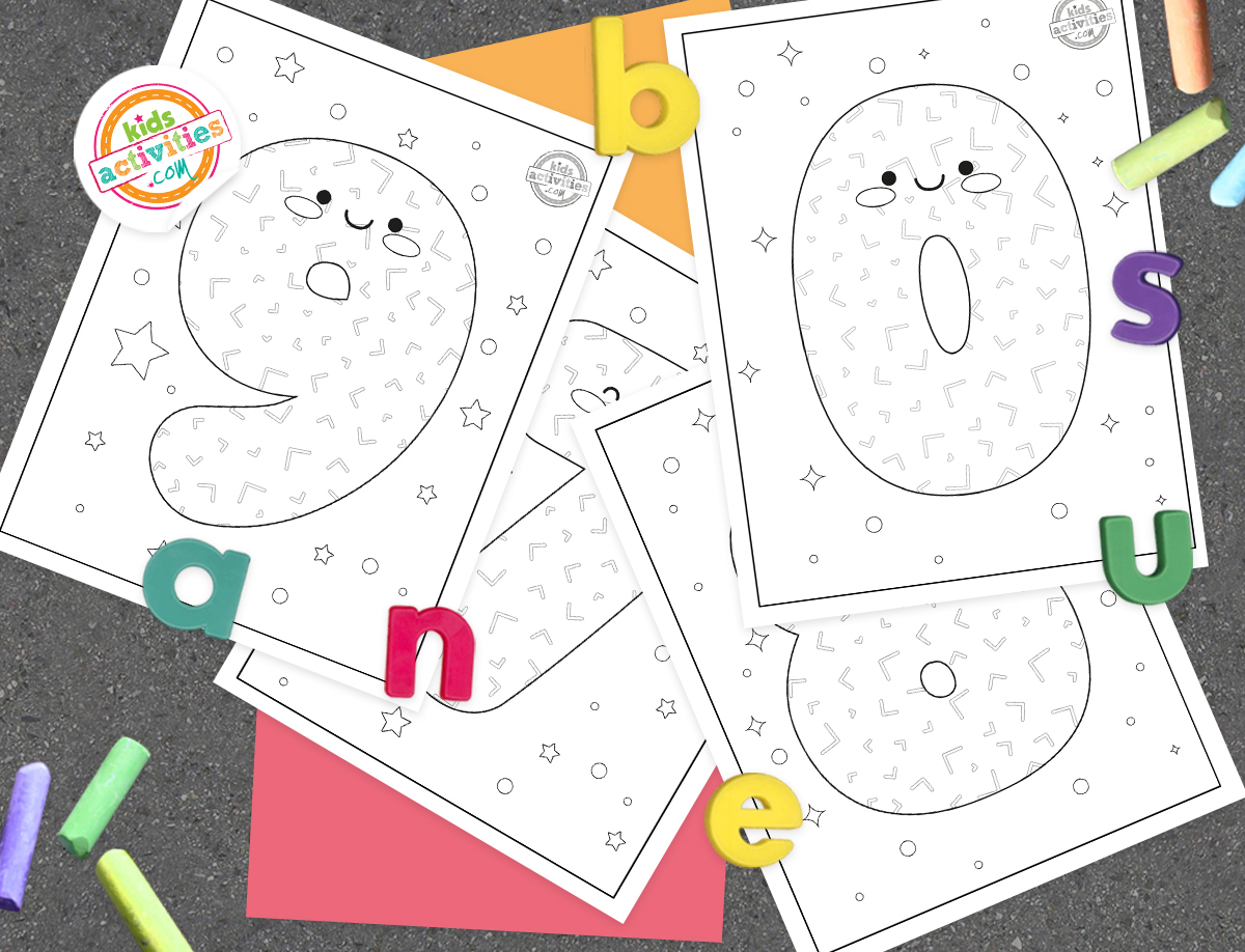 Free coloring pages with numbers
