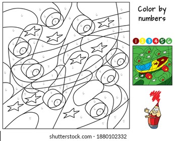 Skateboard coloring book educational puzzle game stock vector royalty free