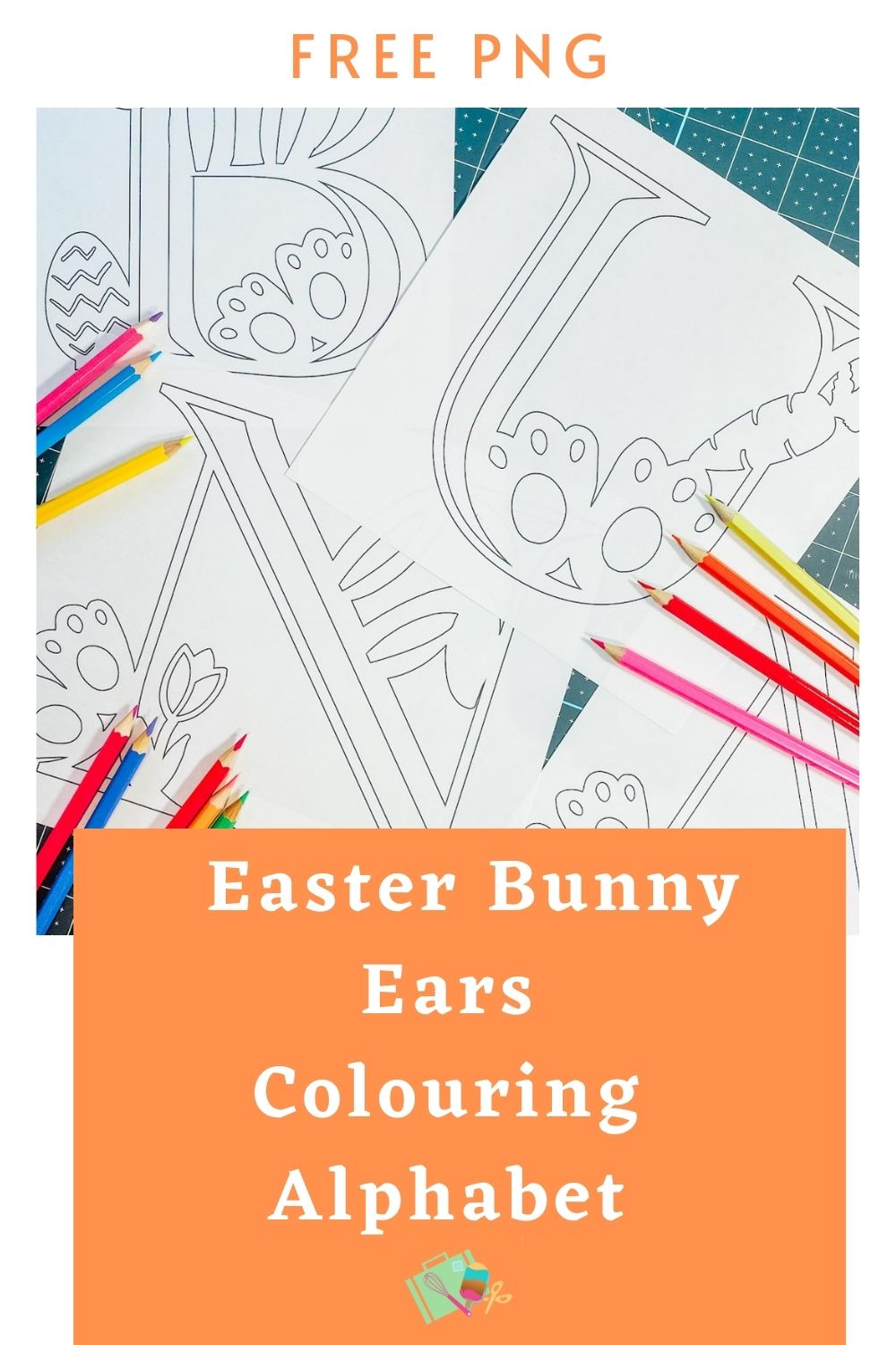 Abc bunny ears colouring pages alphabet â extraordinary chaos