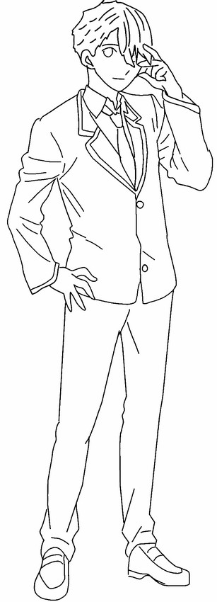 Coloring pages oshi no ko