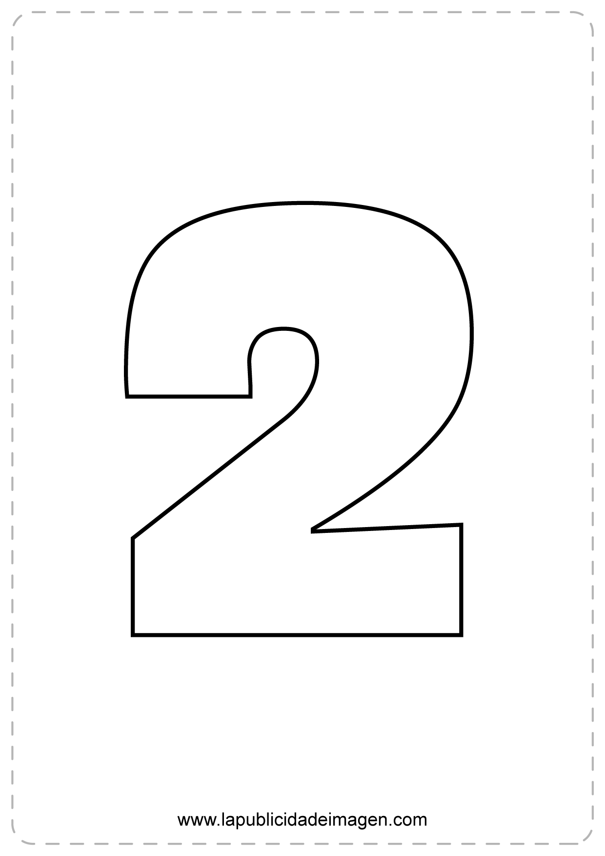 Moldes para imprimir numero para imprimir blog educativo numero para imprimir