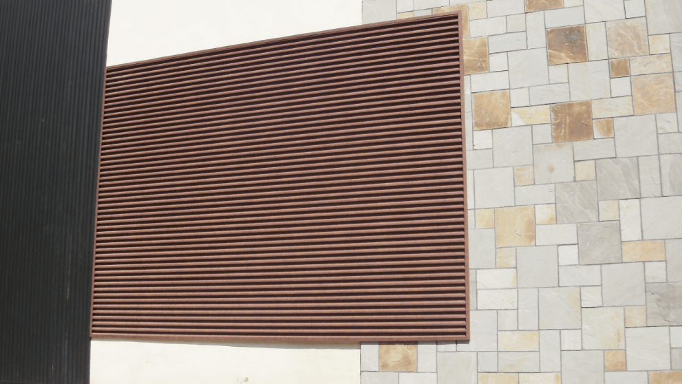 Metal panels signal church buildings purpose no words required