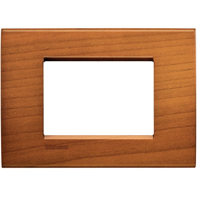 Bticino livinglight plate square modules cherry lnalca