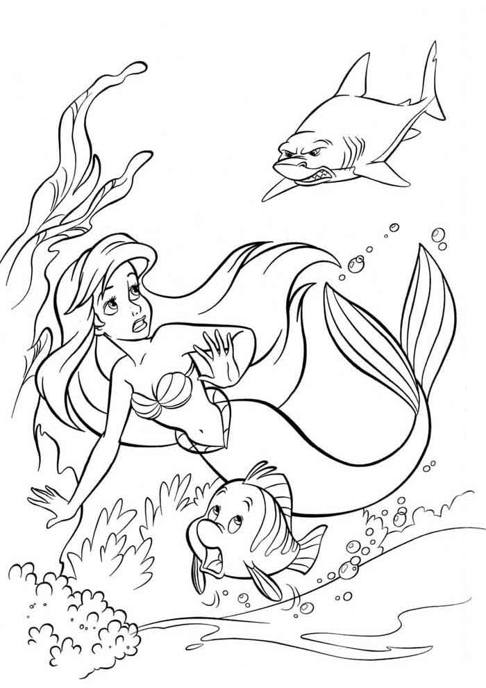 Ariel coloring pages free personalizable coloring pages