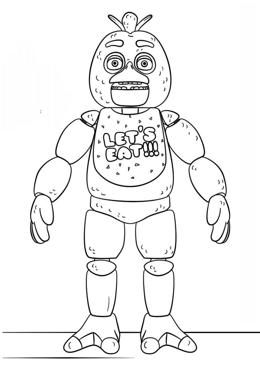 Fnaf malvorlagen