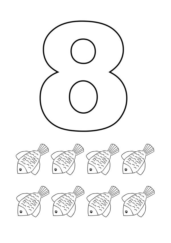 Numero figuras kindergarten coloring pages kindergarten colors numbers preschool