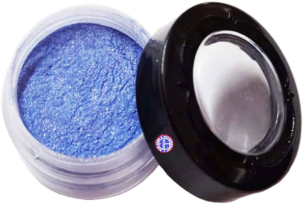 Buy ear lobe accessories personalprofessional metallic colorful blue glitter shadow no