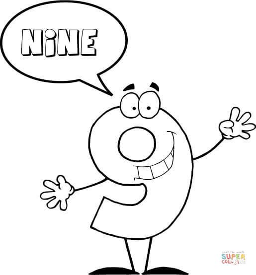 Number says nine super coloring free printable worksheets veterans day coloring page coloring pages