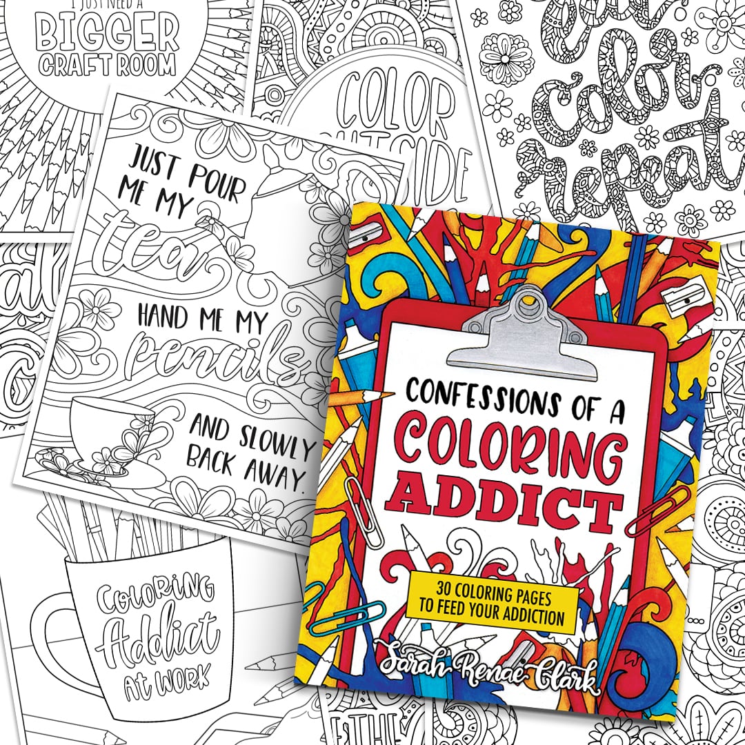 Confessions of a coloring addict