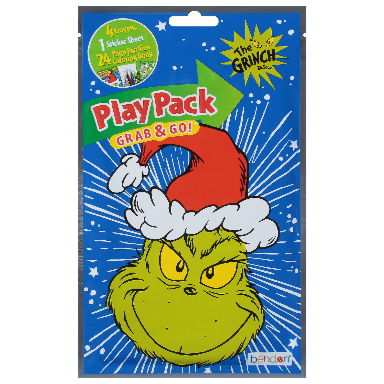 Bendon play pack grab go the grinch