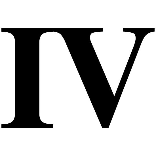Roman numeral mug