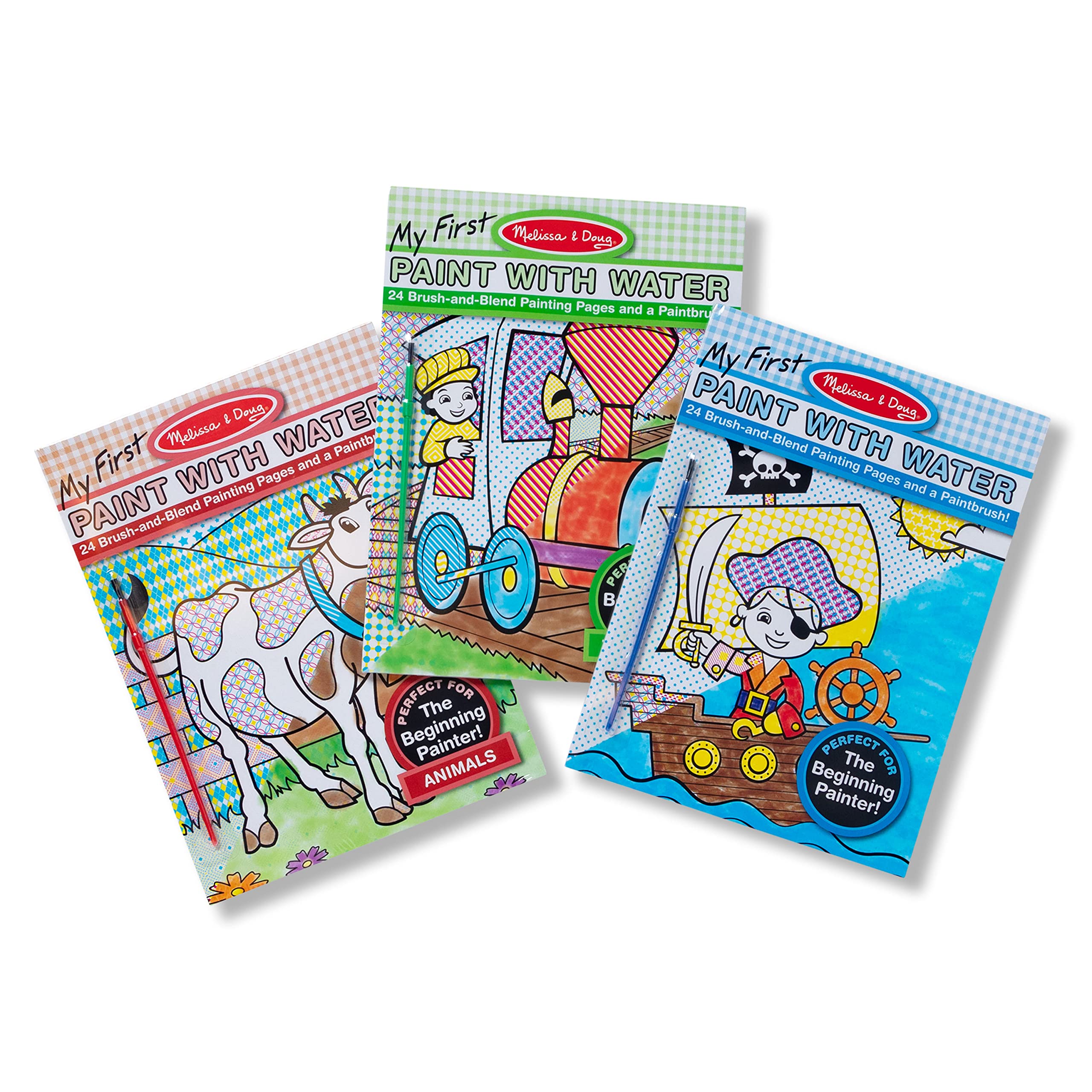 Melissa doug my first paint with water activity books set