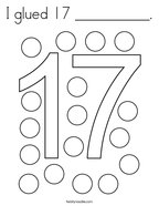 Number coloring pages