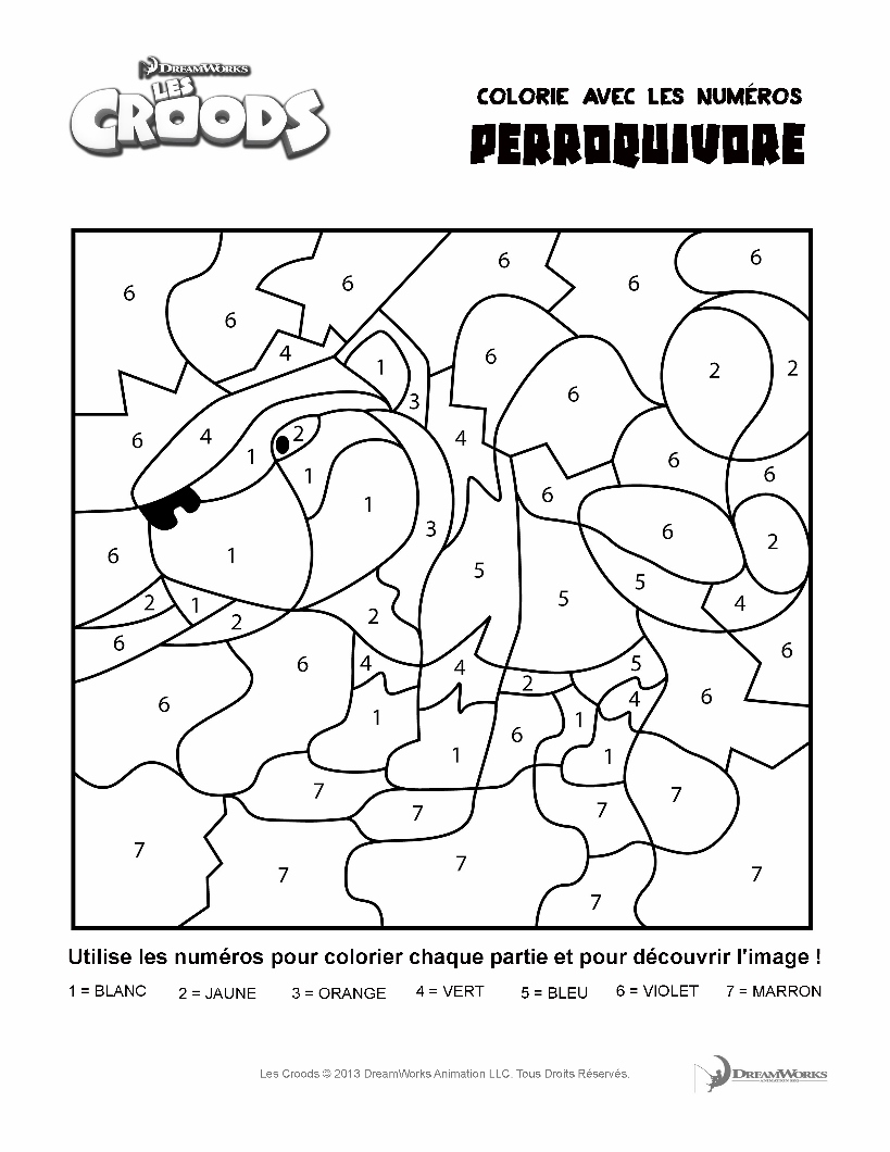 The croods coloring pages for kids