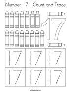 Number coloring pages