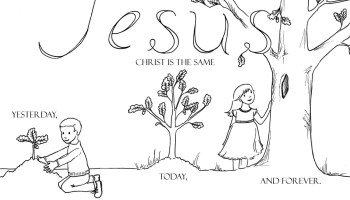 Book of numbers bible coloring page for children