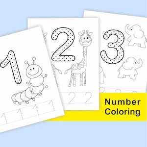 Numbers to coloring