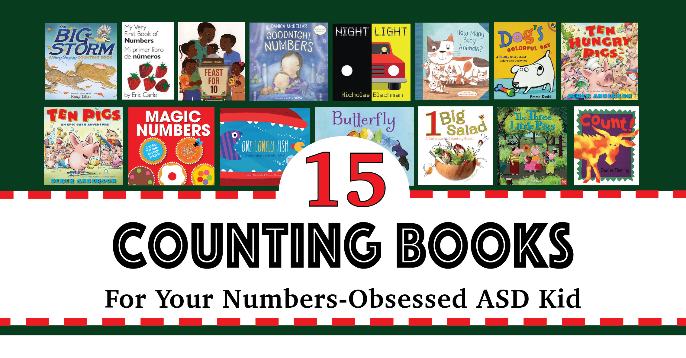 Picture books for kids with asd who love counting