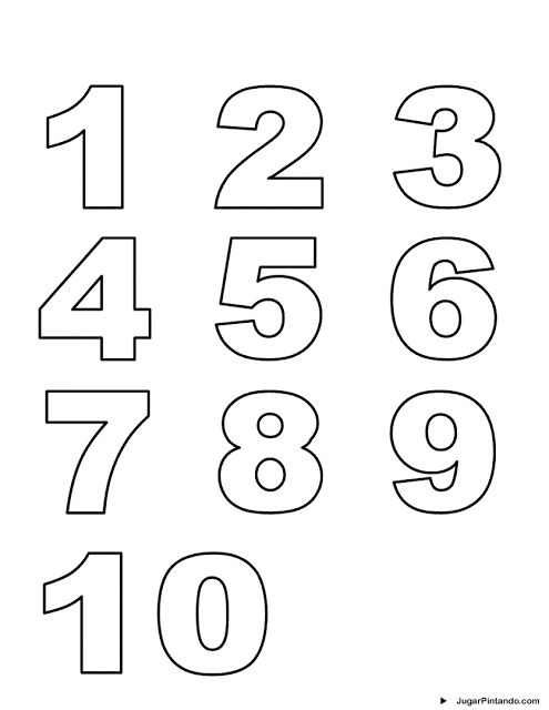 Letras y numeros para imprimir nãºmeros inscriãão molde de nãºmeros