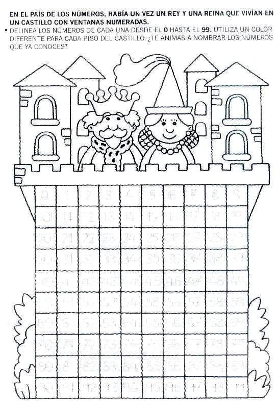 Castillo de numeros del al