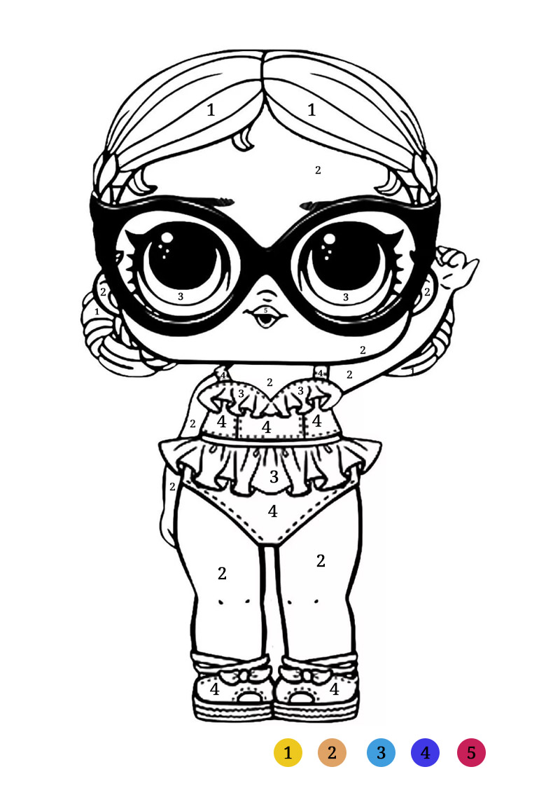 Color by number best worksheets coloring pages free printable