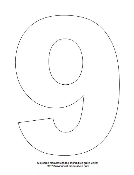 Nãºmeros para imprimir numeros para imprimir grandes numero para colorear numero para imprimir