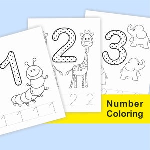 Numbers to coloring