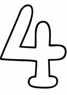 Moldes de numerais de zero a nove para imprimir grãtis