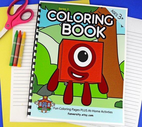 Libro para colorear del nãºmero al imprimir