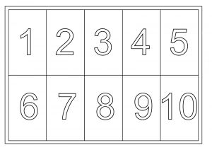 Numeros para imprimir