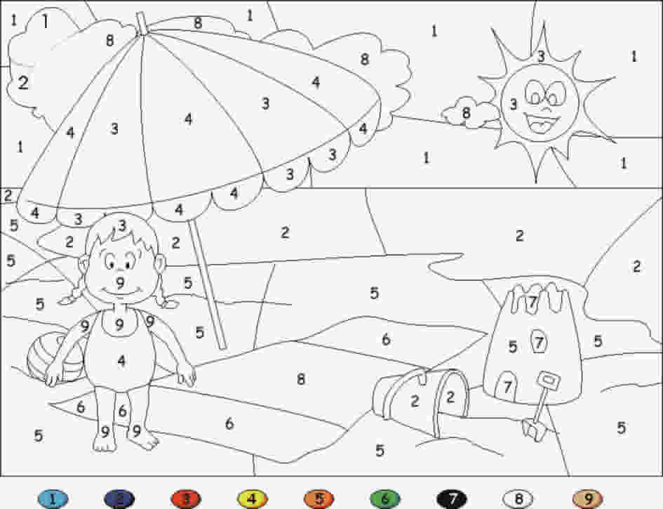 Colorear con numeros