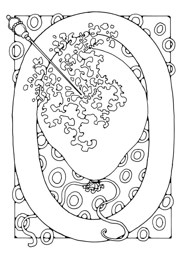 Desenho para colorir nãºmero