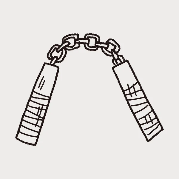Nunchucks vector images