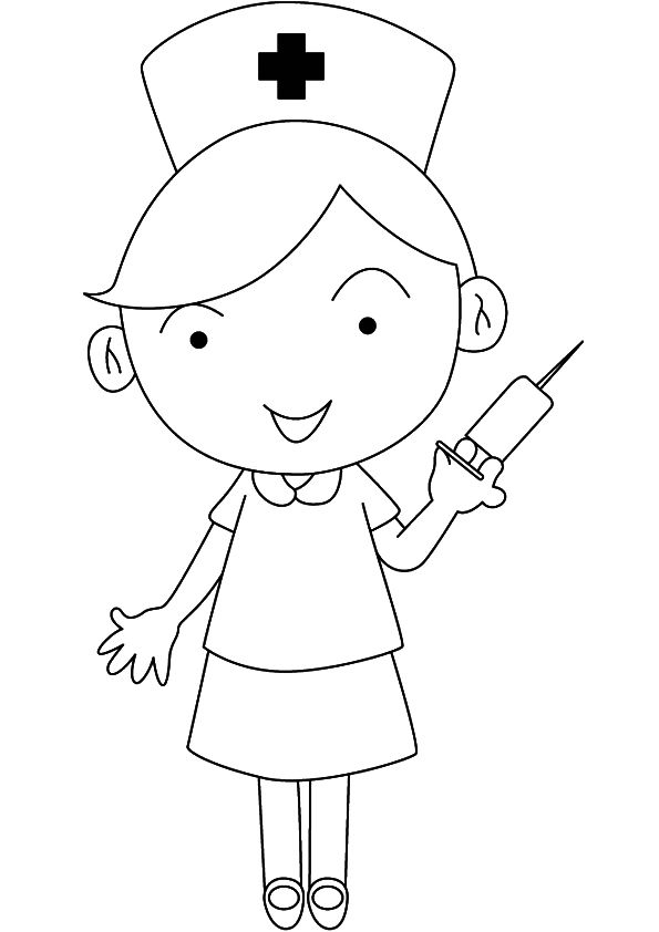 Top nurse coloring pages for your little ones nurse cartoon coloring books coloring pages