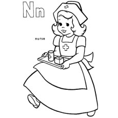 Top free printable nurse coloring pages online