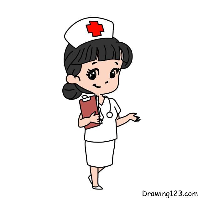 Nurse drawing tutorial