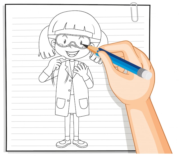 Kidfriendly nurse coloring vectors illustrations for free download